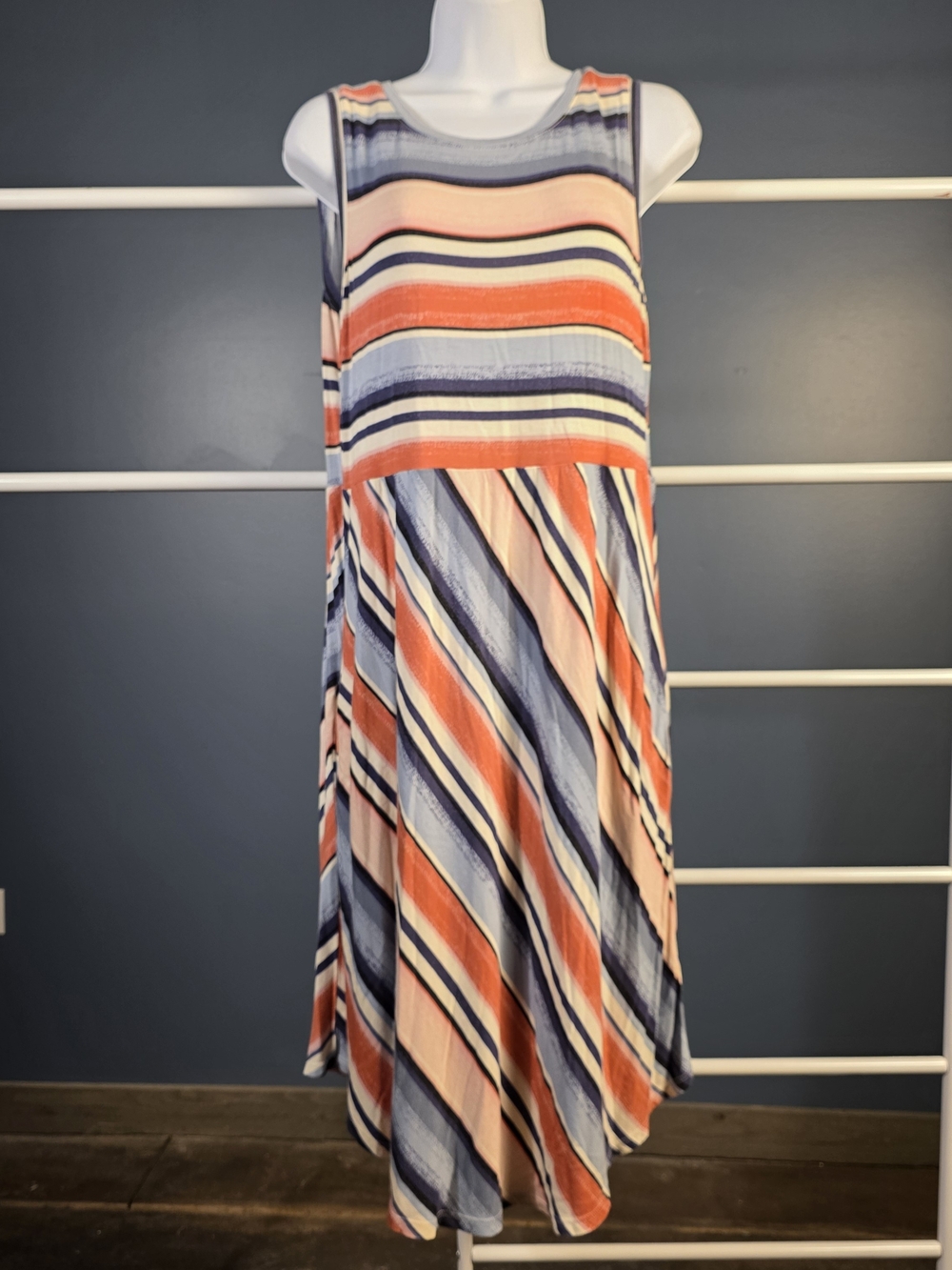Maurices 24/7 Striped Maxi Dress